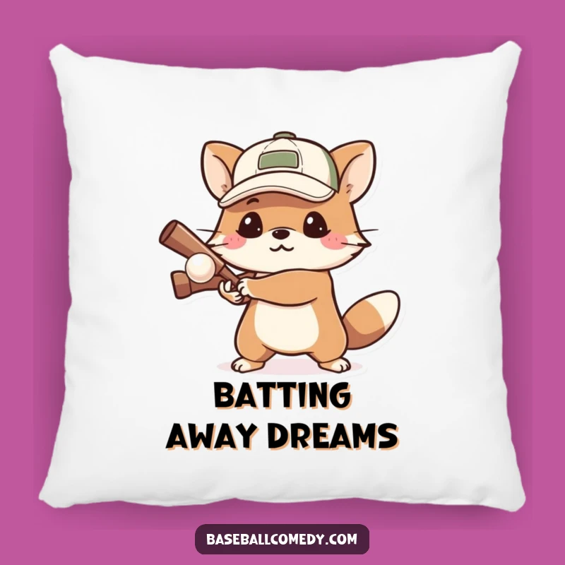 Funny Determined Animal Pillow: Relax with This Focused Batting Cushion