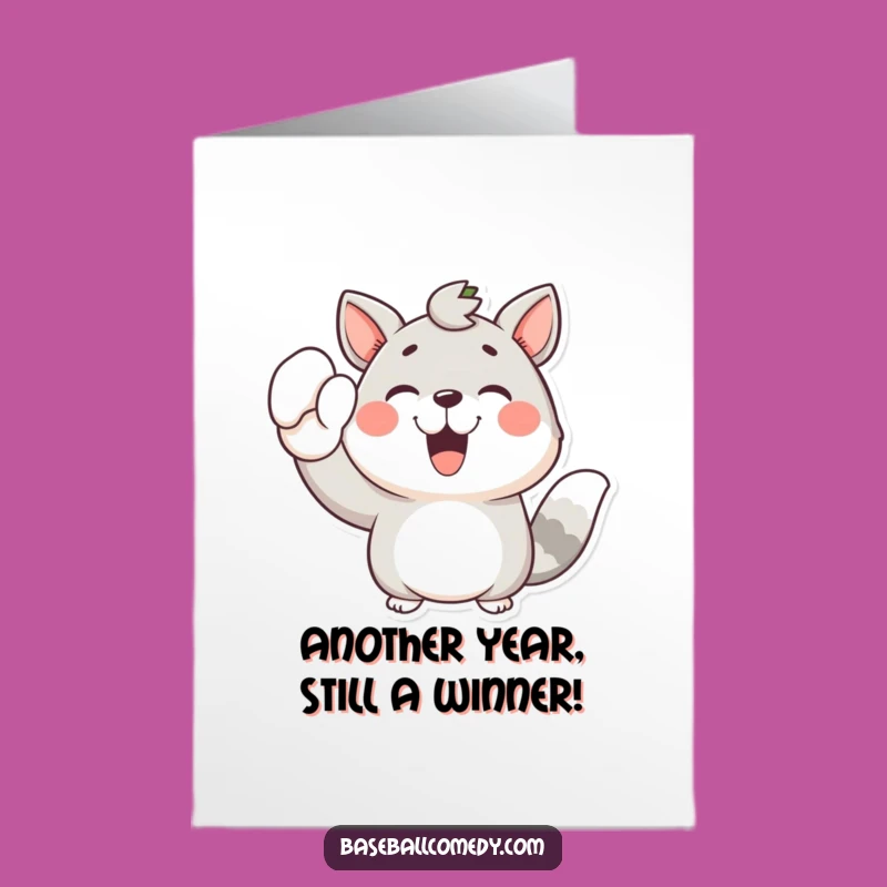 Free Printable Birthday Card: Joyful Animal Cheers, Funny Downloadable Gift by Playful Paws