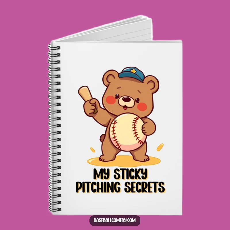 Funny Bear Honey Pitcher Notebook: Hilarious Journal for Sweet Ideas and Notes