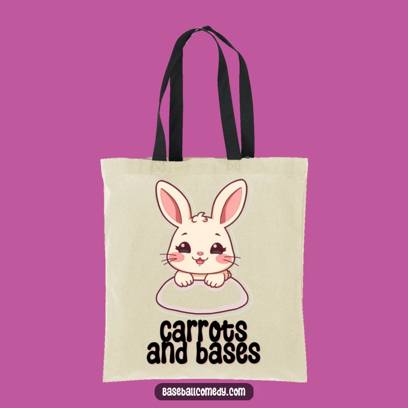 Funny Rabbit Sliding Tote Bag: Carry Your Gear with Humor Gift