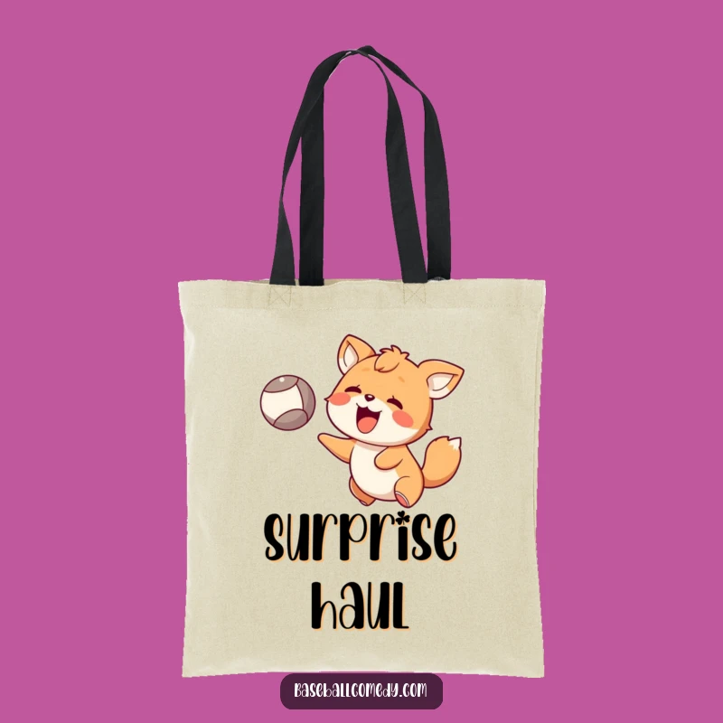 Funny Animal Catch Tote Bag - Carry Happy Surprise Everywhere